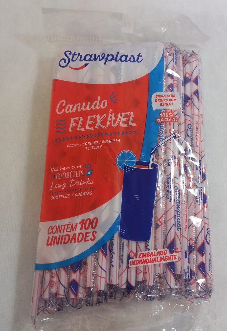 Canudo Flexível - Bellpack Embalagens